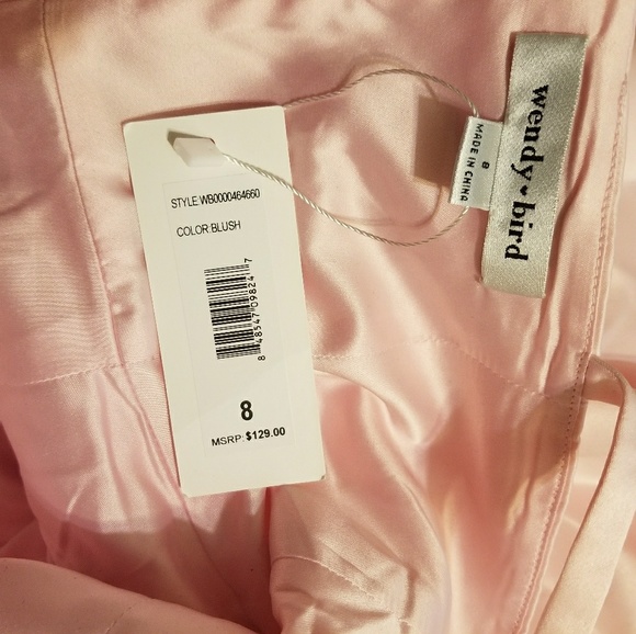 NWT Wendy Bird/Modcloth Pink Dress, Size 8 - Picture 6 of 8